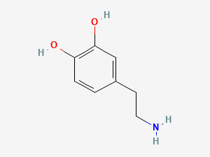 PubChem 2D structure: dopamine